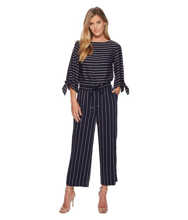 Lauren Ralph Lauren - Striped Satin Jumpsuit
