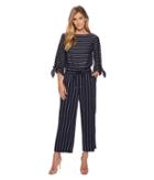 Lauren Ralph Lauren - Striped Satin Jumpsuit