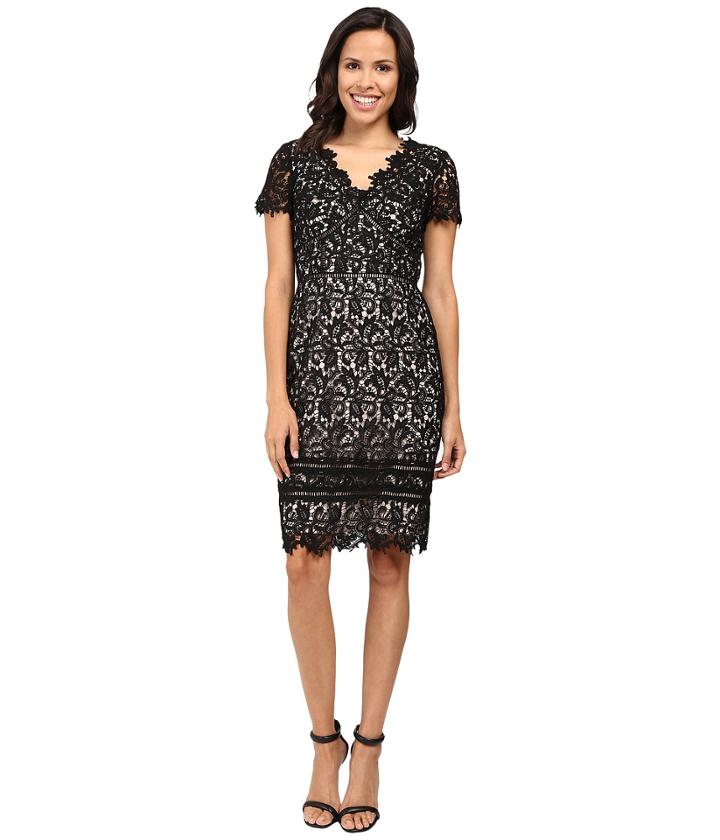 Nue By Shani - Lace Dress With Trim Detail