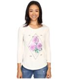 Lucky Brand - Modern Floral Matchbook Tee
