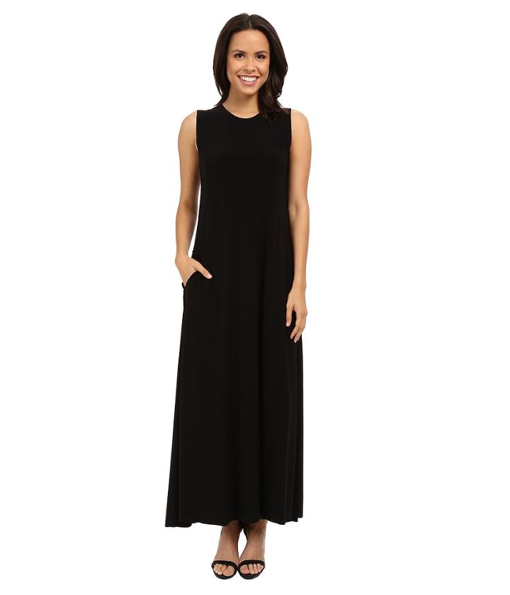 Kamalikulture By Norma Kamali - Sleeveless Long Swing Dress