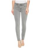 Liverpool - Piper Hugger Ankle Skinny With Lift And Shape In Pigment Dyed Slub Stretch Twill In Sharkskin