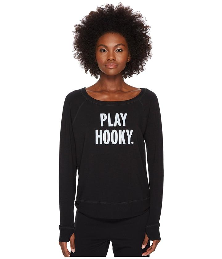 Kate Spade New York X Beyond Yoga - Play Hooky Relaxed Long Sleeve Pullover