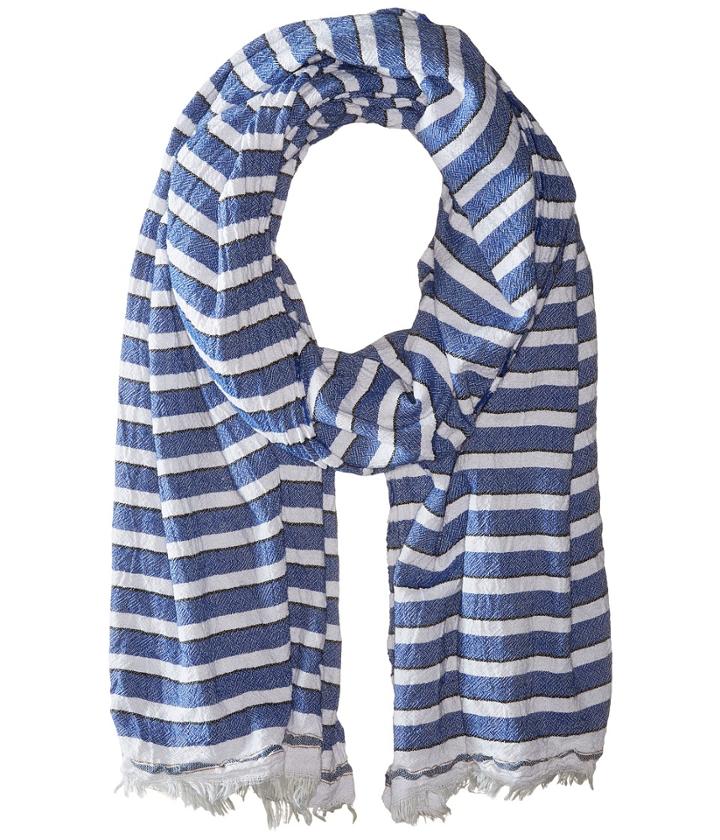 Scotch &amp; Soda - Structured Scarf With Short Fringes