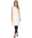 Catherine Catherine Malandrino - Ennio Midi Length Sleeveless Grommet Vest