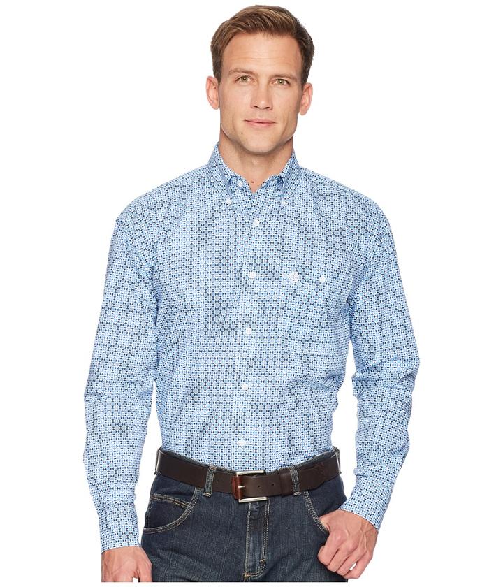 Wrangler - George Strait Long Sleeve One-pocket Print