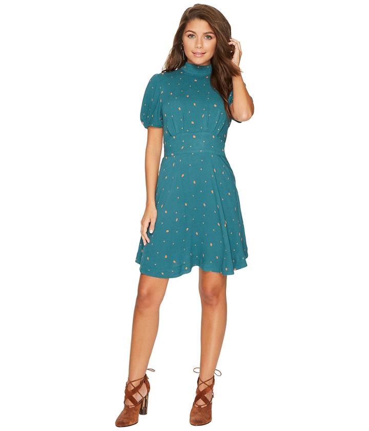Free People - Abbie Printed Mini Dress