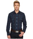 Roper - 1202 Navy And Olive Plaid