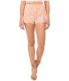 Bb Dakota - Thea Floral Jacquard Shorts