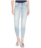 Kut From The Kloth - Connie Crop Skinny Jeans W/ Fray Hem In Esthetic/new Vintage Base Wash
