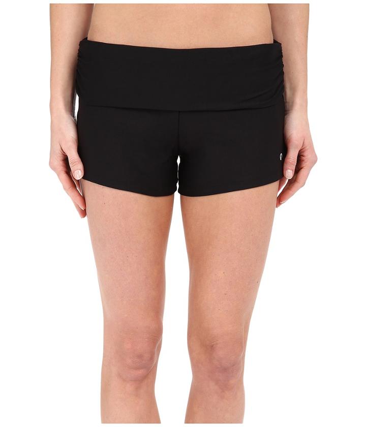 Next By Athena - Good Karma Shorebreaker Roll Top Swim Shorts