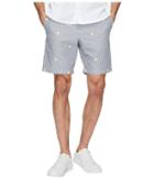 Original Penguin - Vertical Yarn-dye Stripe Shorts W/ Embroidery