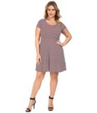 Michael Michael Kors - Plus Size Esher Cap Sleeve Dress