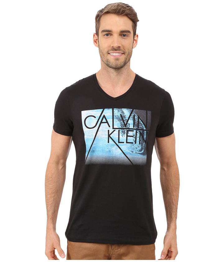 Calvin Klein - Short Sleeve Water Front Photo Tee