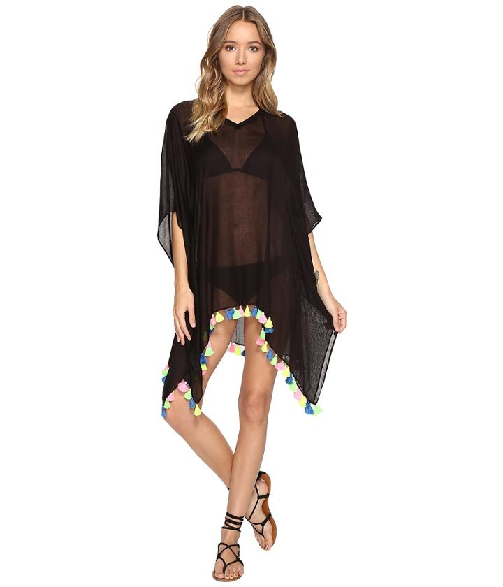 Bindya - Neon Tassel Cover-up Dress