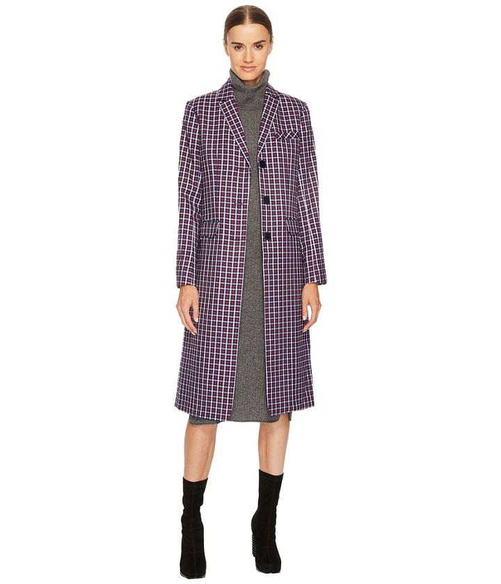 Sonia Rykiel - Small Check Tailoring Coat