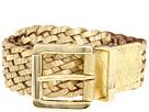 MICHAEL Michael Kors - Michael Kors 1 1/2 Braided Belt w/ Roller Buckle (Gold) - Apparel