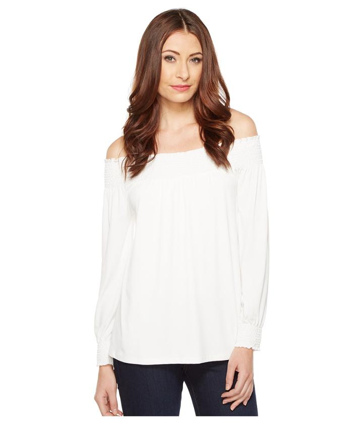Calvin Klein - Off Shoulder Smock Top