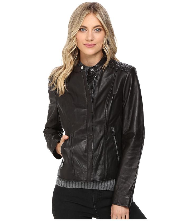 Marc New York By Andrew Marc - Liv 21 Glove Lamb Moto Jacket