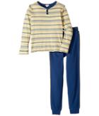 Splendid Littles - Striped Henley Shirt And Pants Set