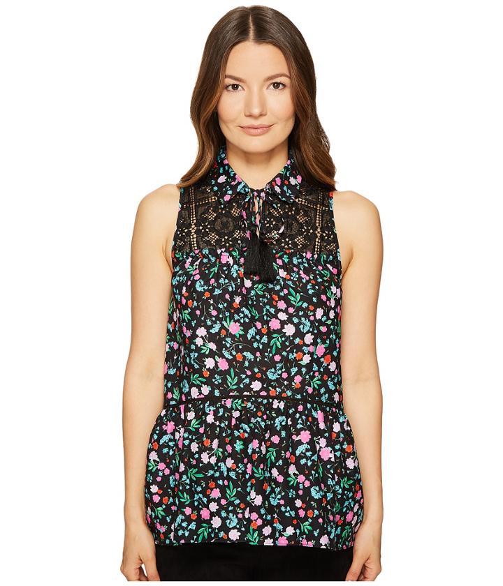 Kate Spade New York - Greenhouse Lace Yoke Top