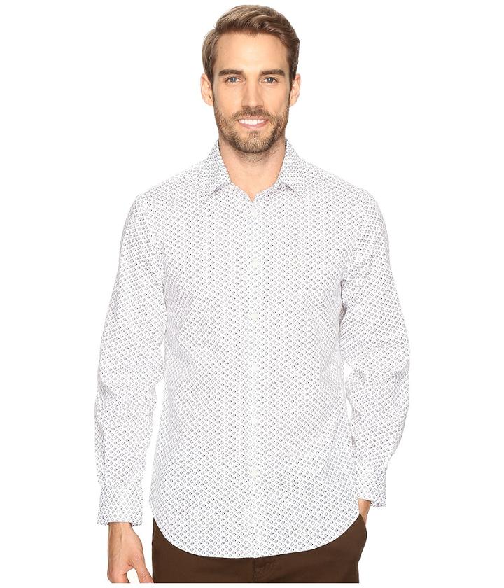 Perry Ellis - Stretch Geometric Rectangle Shirt