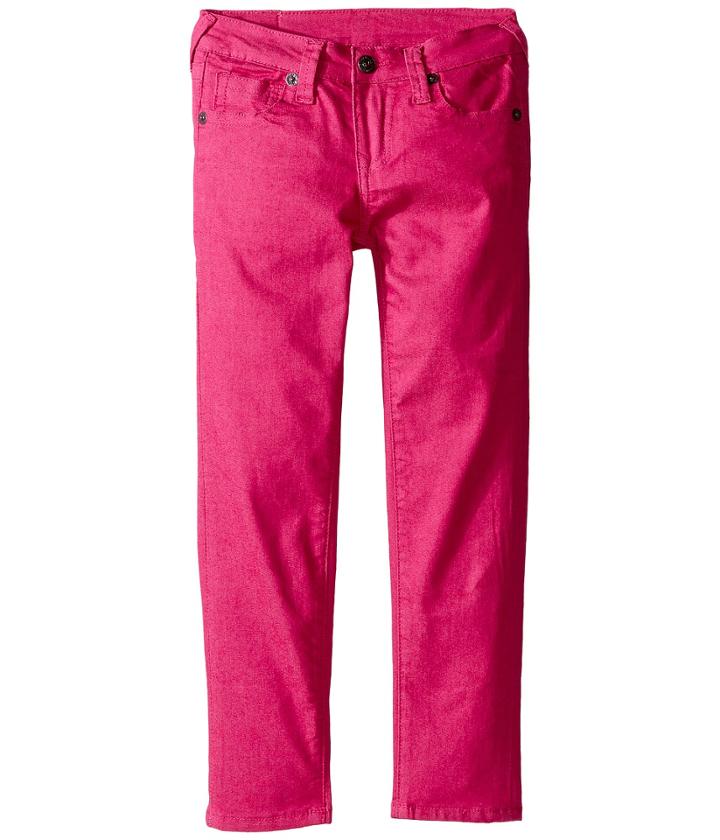 True Religion Kids - Casey Overdye Single End Jeans In Fuchsia