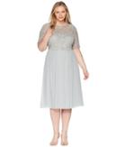 Adrianna Papell - Plus Size Beaded Dress