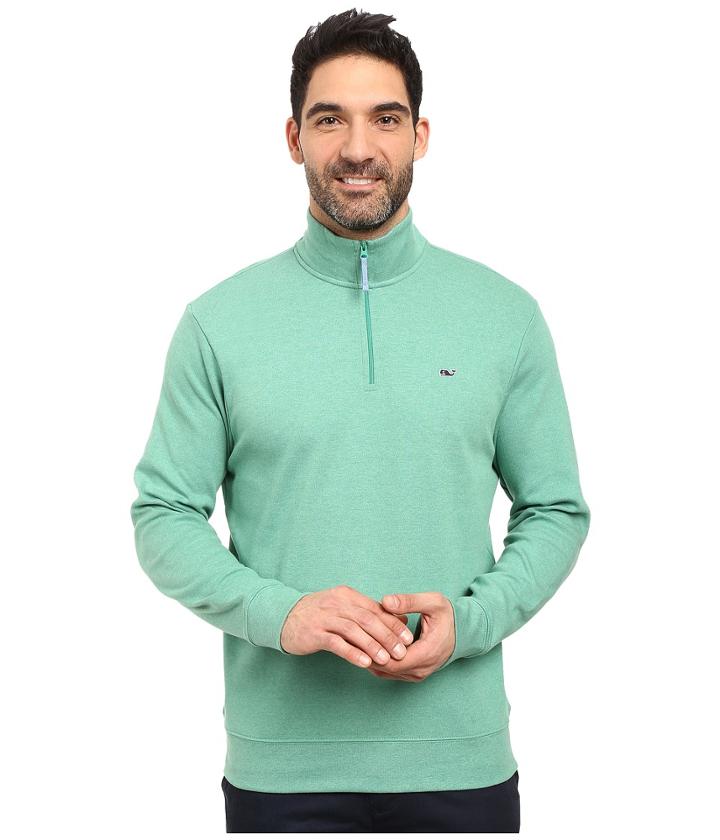 Vineyard Vines - Heather Cotton Jersey 1/4