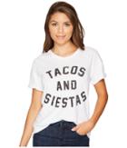 The Original Retro Brand - Tacos And Siestas Slub Rolled Short Sleeve Tee