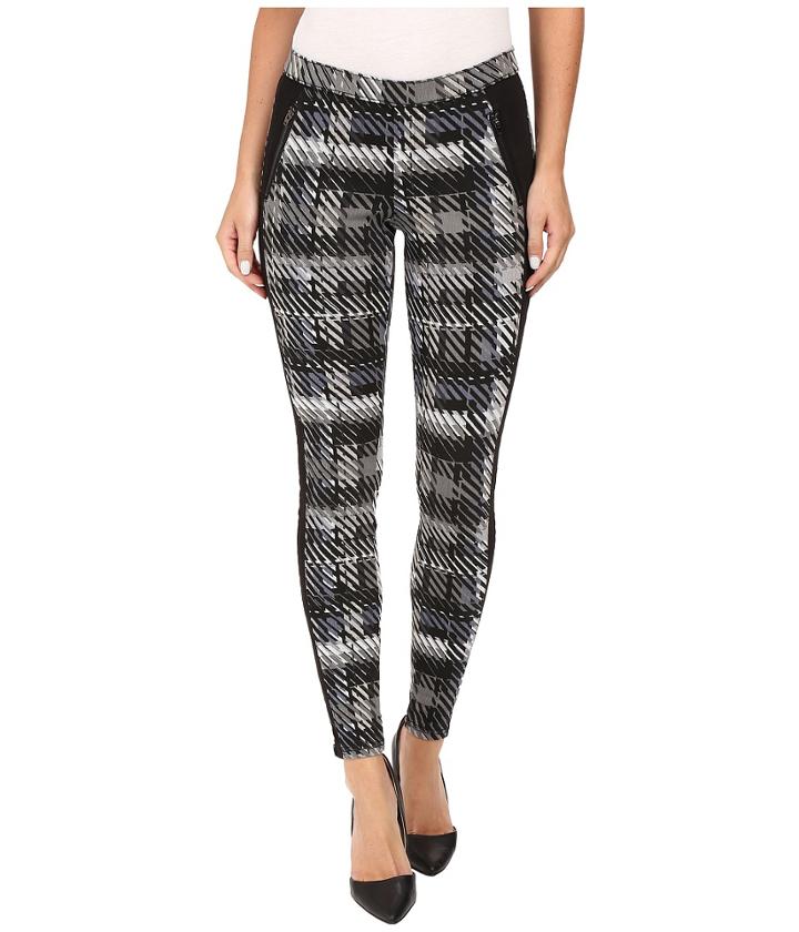 Hue - Zippered Pocket Twill Leggings