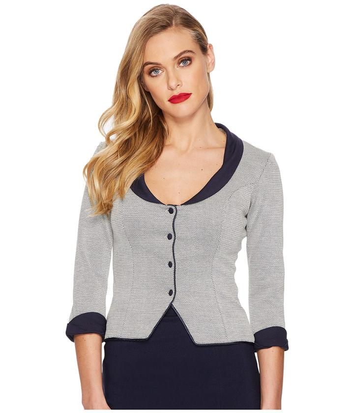 Unique Vintage - Chevron Anne Sleeved Jacket