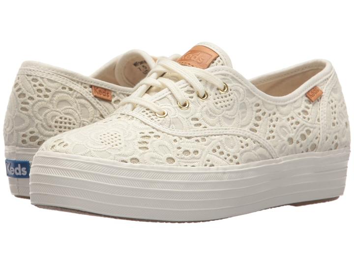 Keds - Triple Embroidered Crochet