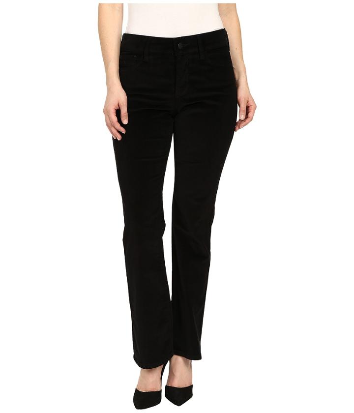 Nydj Petite - Petite Billie Mini Bootcut In Black
