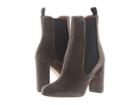 M Missoni - Leather Ankle Boots With Back Zipper