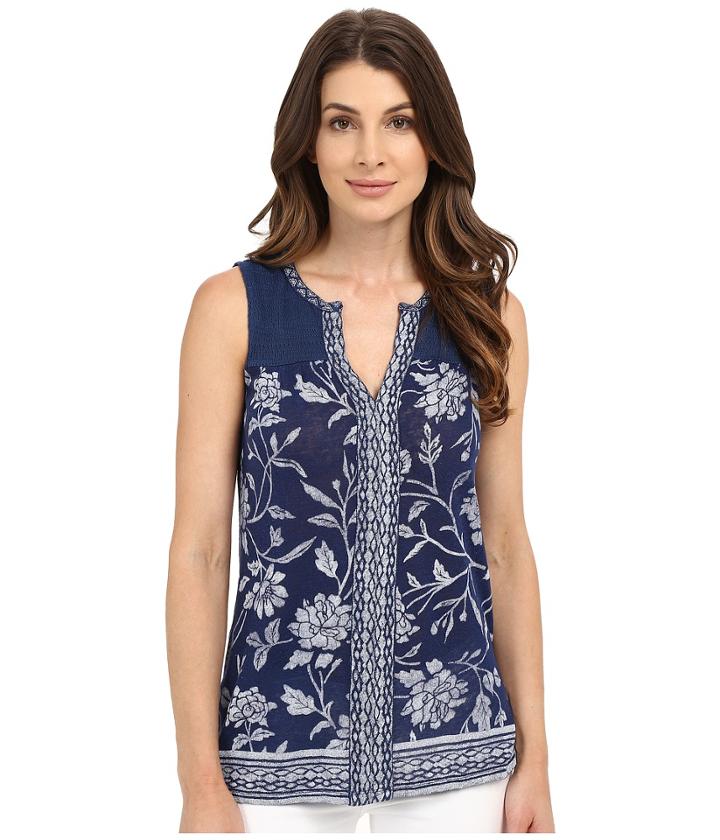 Lucky Brand - Floral Printed Tank Top