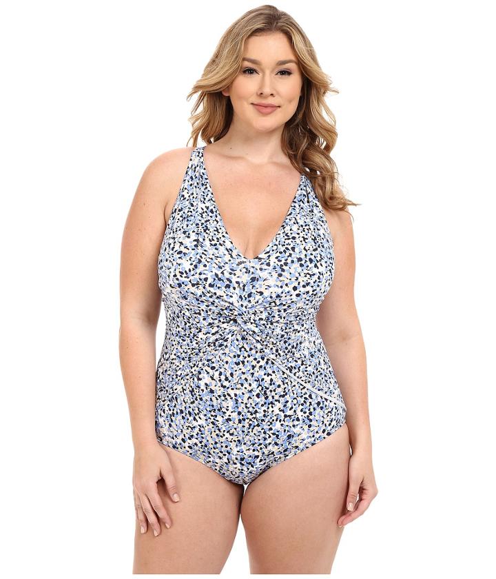 Michael Michael Kors - Chiltington Deep -v Twist Maillot One-piece Plus