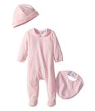 Lanvin Kids - Logo Collar Footie/hat/bib Gift Set