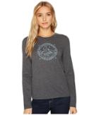 Life Is Good - Love Compass Long Sleeve Cool Tee