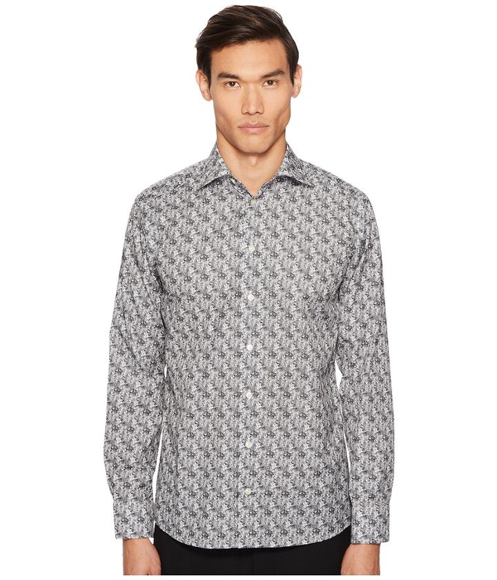 Eton - Slim Fit Tiger Print Shirt
