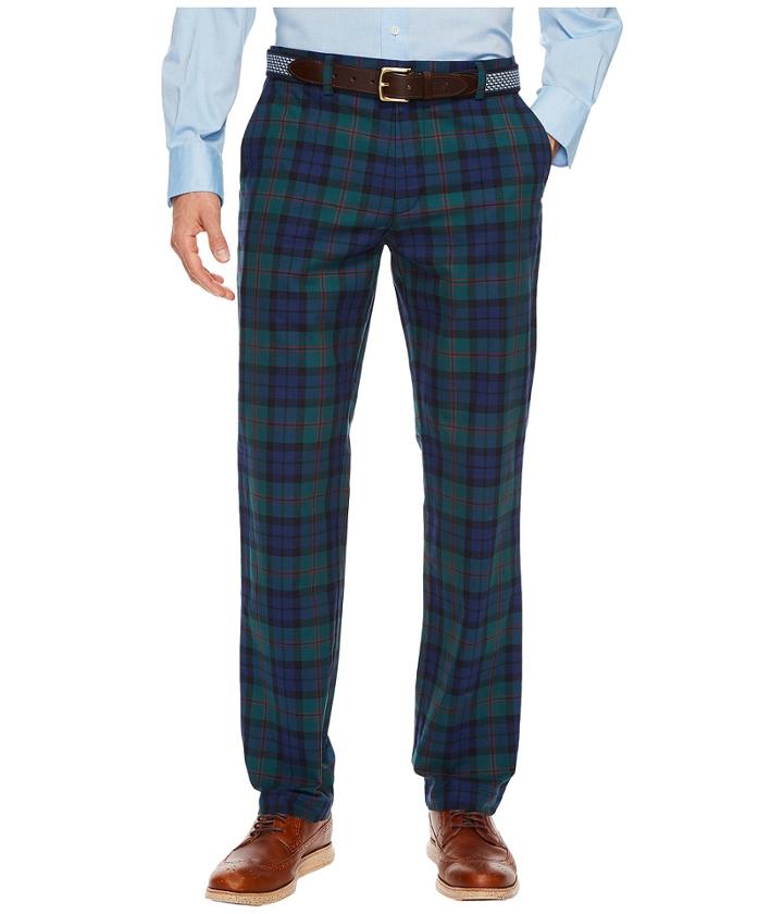 Vineyard Vines - Holiday Tartan Breaker Pants