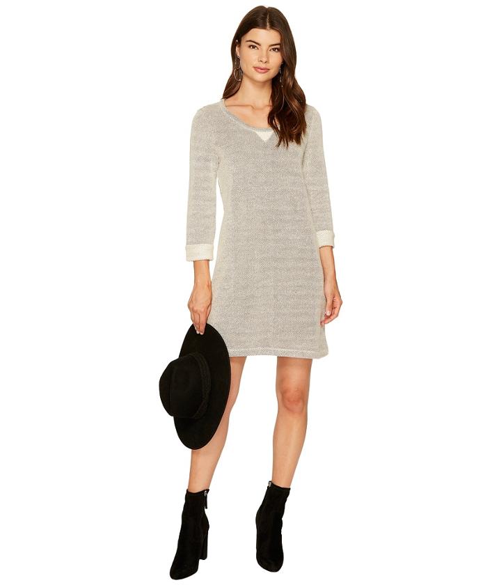 Jack By Bb Dakota - Aleko Herringbone French Terry Dress