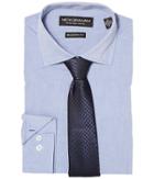 Nick Graham - Chambray Shirt With Tie