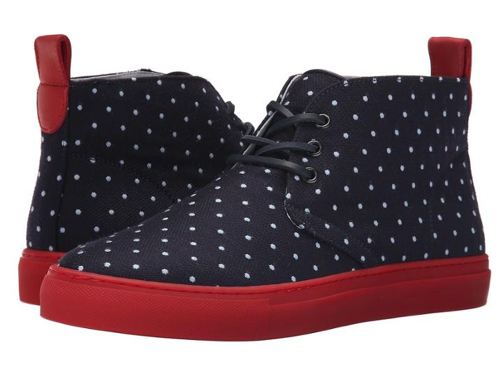 Del Toro - Polka Dot Sunbrella Chukka Sneaker