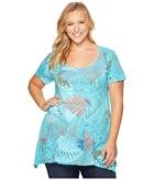 Extra Fresh By Fresh Produce - Plus Size Colored Pencils Vintage Drape Tee