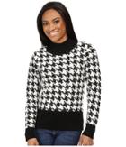 Pendleton - Petite Houndstooth Pullover