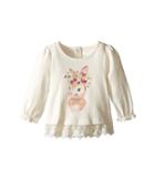 Pumpkin Patch Kids - Bunny Lace Edged Top