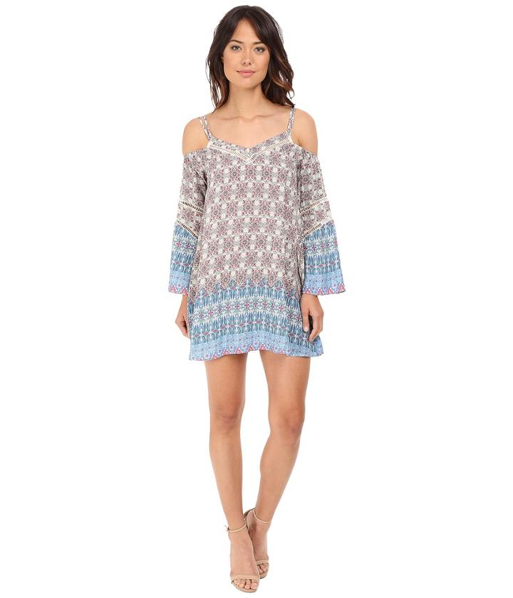 Brigitte Bailey - Waverly Spaghetti Strap Dress With Lace Inset