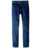 Little Marc Jacobs - Denim Effect Trousers With Knees Patches