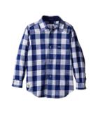 Lacoste Kids - Long Sleeve Large Check Woven Shirt
